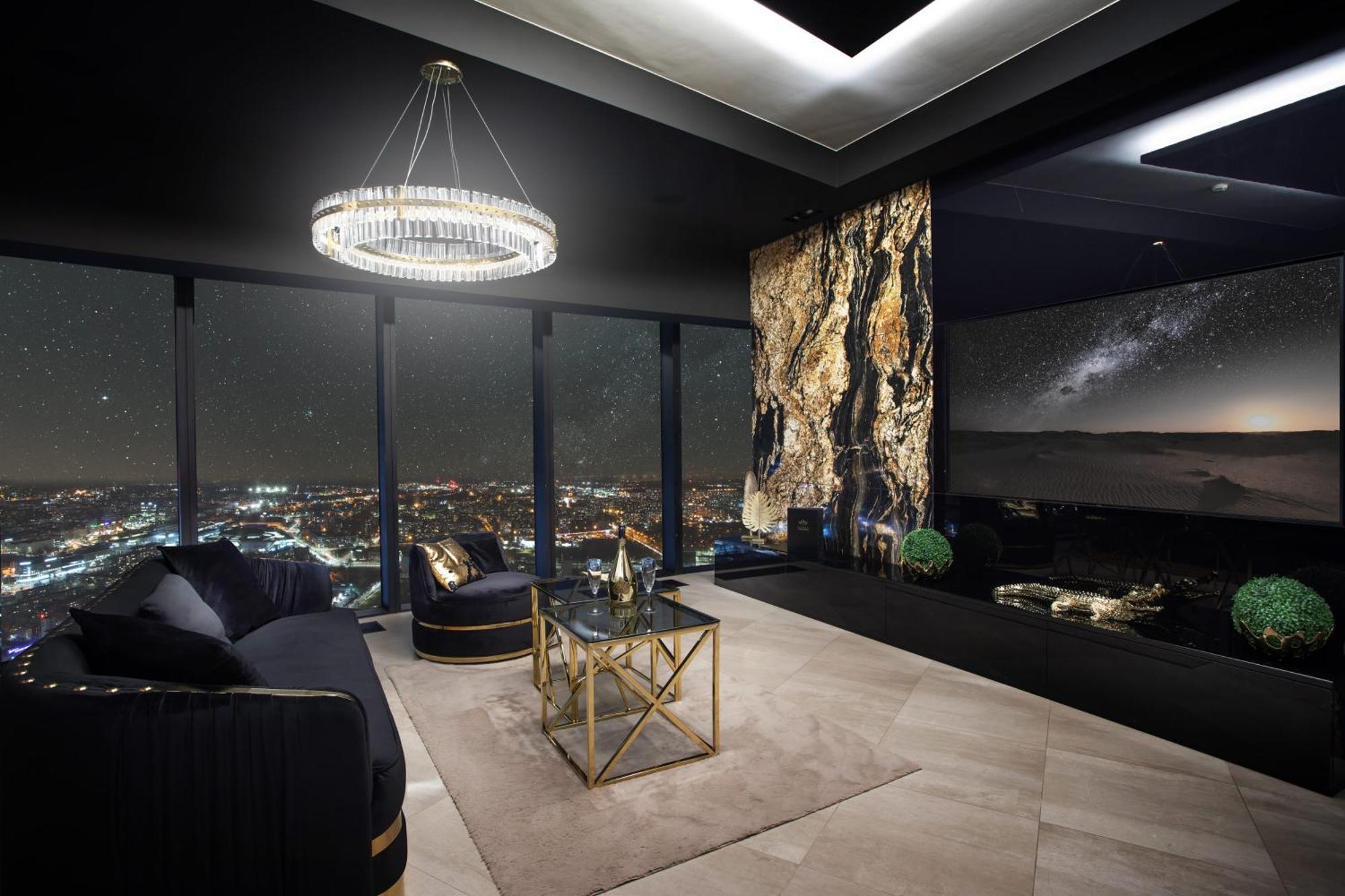 30Th+ Floor Apartments In Sky Tower Wroclaw Luaran gambar