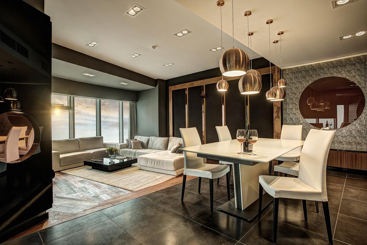 30Th+ Floor Apartments In Sky Tower Wroclaw Luaran gambar