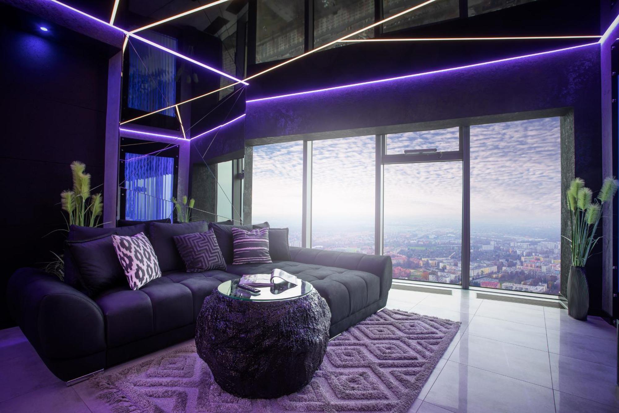 30Th+ Floor Apartments In Sky Tower Wroclaw Luaran gambar