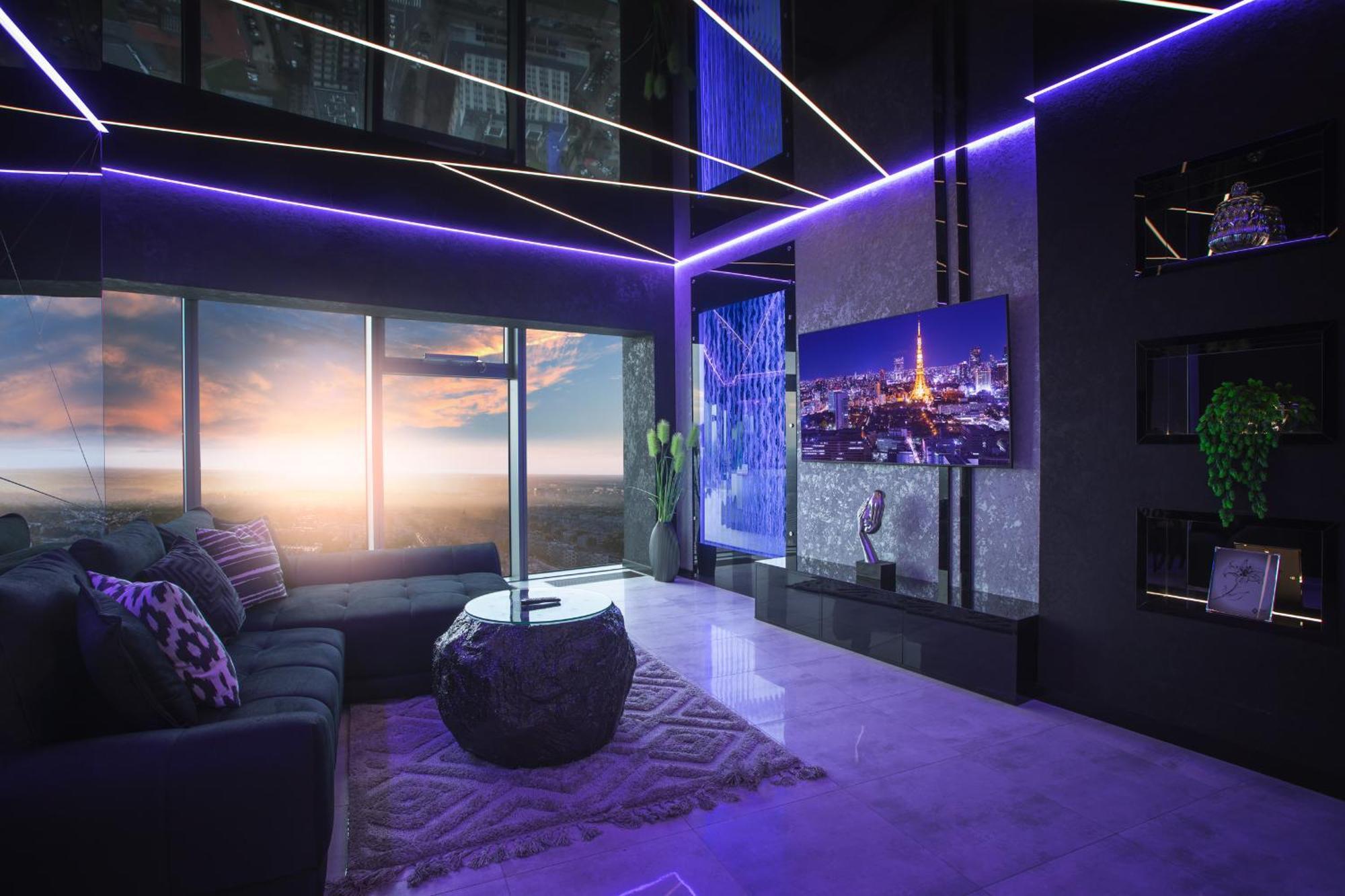 30Th+ Floor Apartments In Sky Tower Wroclaw Luaran gambar