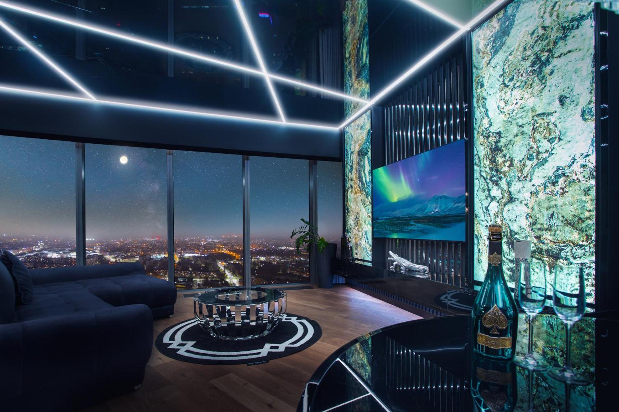 30Th+ Floor Apartments In Sky Tower Wroclaw Luaran gambar