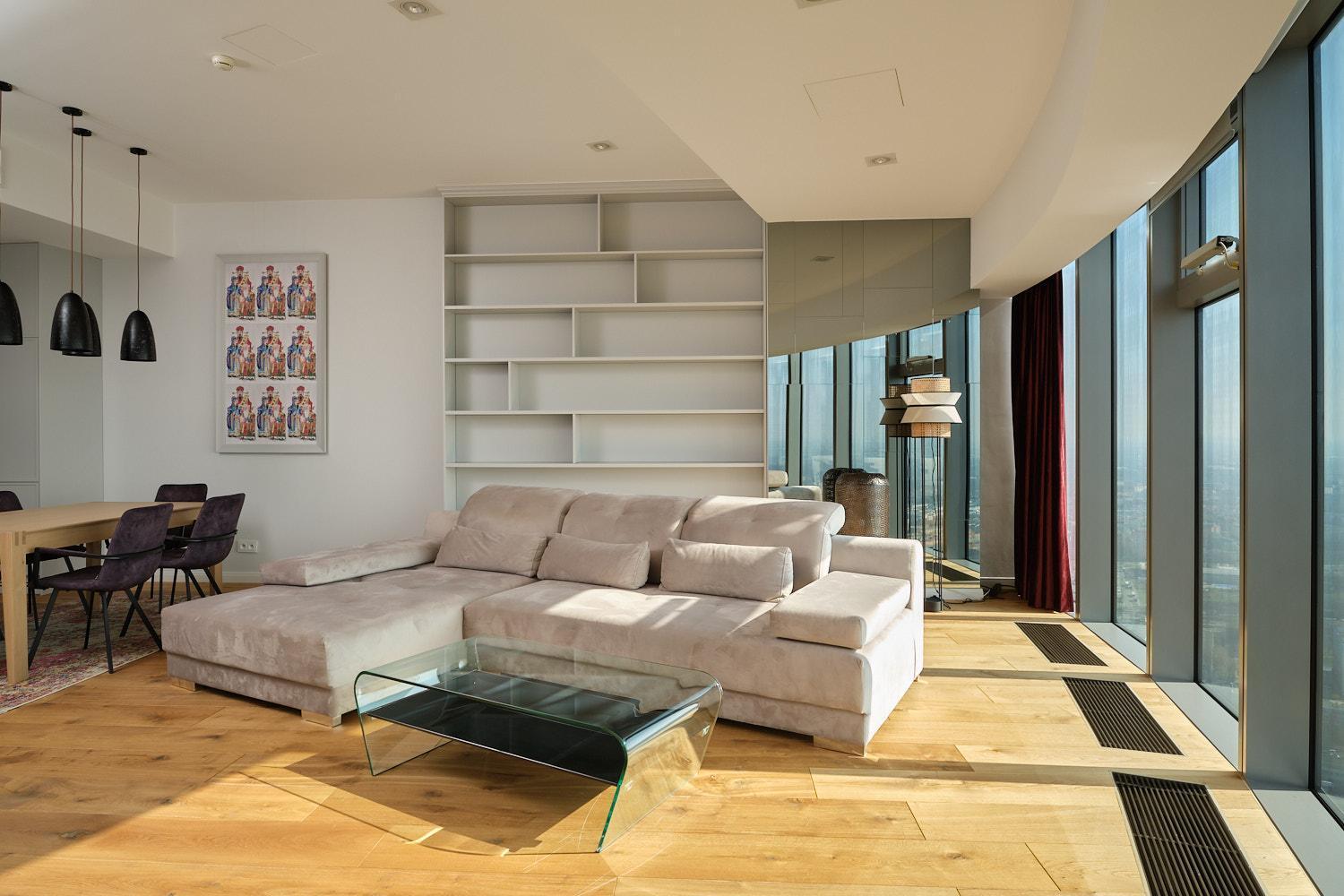 30Th+ Floor Apartments In Sky Tower Wroclaw Luaran gambar
