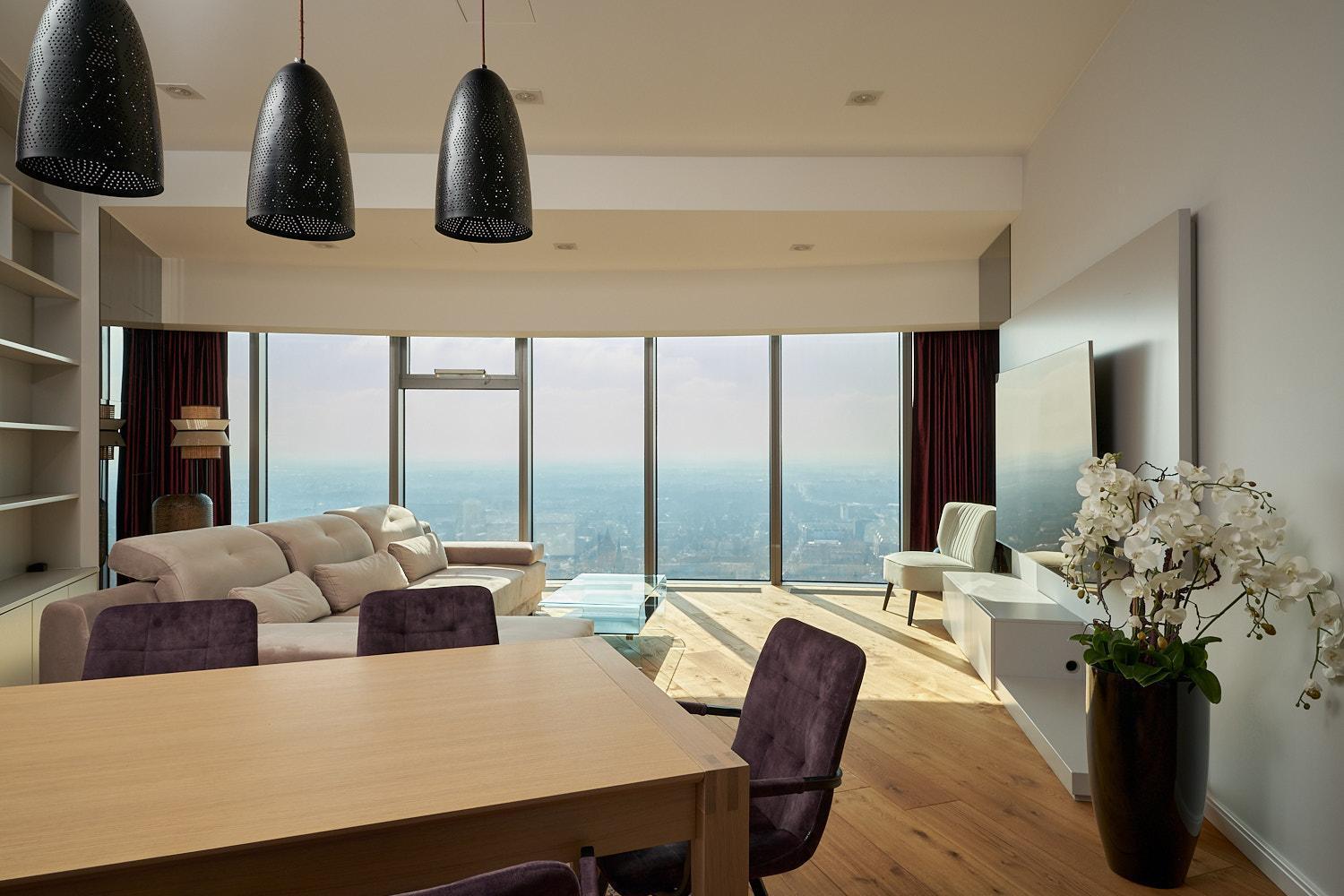 30Th+ Floor Apartments In Sky Tower Wroclaw Luaran gambar